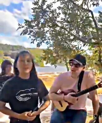 Sinfónica Coral de Canaima interpreta “Venezuela“ junto al Tío Pollo