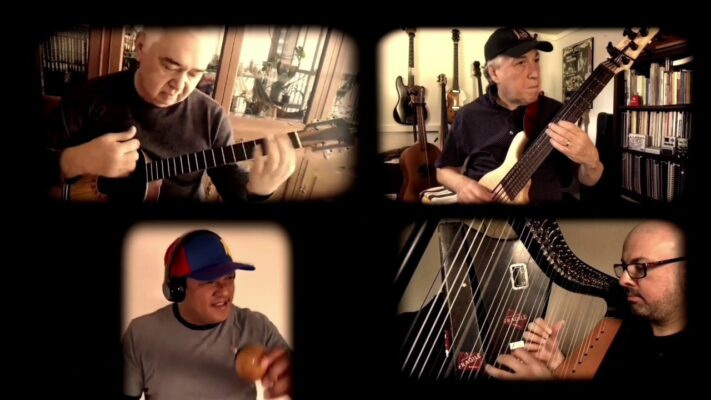 Cheo Hurtado, Eduardo Betancourt, Oscar Stagnaro y Ernesto Laya.
